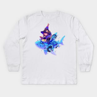 The Ocean Witch Kids Long Sleeve T-Shirt